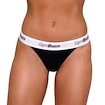 GymBeam  Thongs 3Pack Black  Női alsó