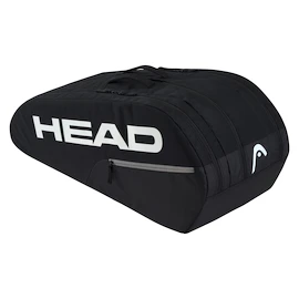 Head Base Racquet Bag L Black Táska teniszütőhöz