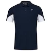 Head  Club 22 Tech Polo Shirt Men Dark Blue Férfipóló M