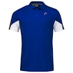 Head  Club 22 Tech Polo Shirt Men Royal Férfipóló S