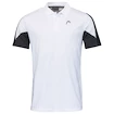 Head  Club 22 Tech Polo Shirt Men White/Dark Blue Férfipóló S