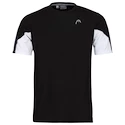 Head  Club 22 Tech T-Shirt Men Black Férfipóló S