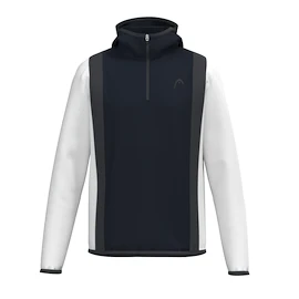 Head CLUB 25 TECH Hoodie Men Navy/White Férfi-melegítőfelső