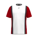 Head  CLUB 25 Tech T-Shirt Boys Red/White Gyerekpóló