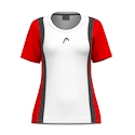 Head  CLUB 25 TECH T-Shirt Women Red/White Női póló