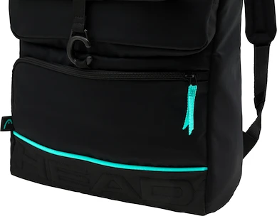 Head  Coco Backpack Black/Mint Hátizsák teniszütőhöz