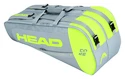 Head  Core Combi 6R Grey/Neon Yellow  Táska teniszütőhöz