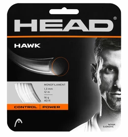 Head Hawk White 1.25 mm (12 m) Teniszütő húrozása