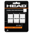 Head  Padel Pro Perforated 3 Pack White  Felső nyélvédő overgrip