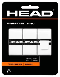 Head Prestige Pro OverWrap White Felső nyélvédő overgrip