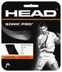 Head  Sonic Pro 17 Black 1.25 mm (12 m)  Teniszütő húrozása