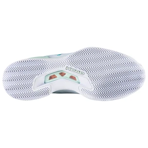 Head Sprint Pro 3.5 Clay White/Aqua  Női teniszcipő