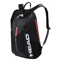 Head Tour Team Backpack Black/Orange Hátizsák teniszütőhöz