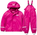 Helly Hansen  Bergen 2.0 PU Rainset Magneta Gyerekdzseki 86 cm