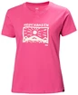 Helly Hansen  F2F Organic Cotton T-Shirt Cascadia Pink Női póló