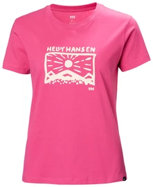 Helly Hansen F2F Organic Cotton T-Shirt Cascadia Pink Női póló