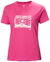 Helly Hansen  F2F Organic Cotton T-Shirt Cascadia Pink Női póló S