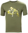 Helly Hansen  F2F Organic Cotton T-Shirt Lav Green Férfipóló