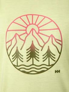 Helly Hansen  Skog Recycled Graphic Tee Fadded Yallow Női póló XS