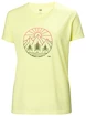 Helly Hansen  Skog Recycled Graphic Tee Fadded Yallow Női póló XS