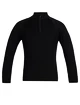 Icebreaker  K 260 Tech LS Half Zip BLACK Gyerekpóló