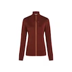 Icebreaker Merino 260 Quantum IV LS Zip Port/Cedar Wood Női melegítőfelső