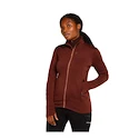 Icebreaker Merino 260 Quantum IV LS Zip Port/Cedar Wood Női melegítőfelső