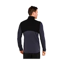 Icebreaker Merino 400 RealFleece Descender LS Z Black/Graphite/Cb Férfi-melegítőfelső