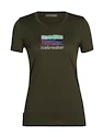 Icebreaker  Tech Lite II SS Tee Trailhead Loden Női póló M