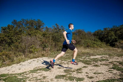 Inov-8  Base Elite SS blue Férfipóló