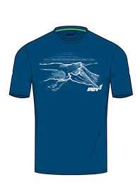 Inov-8 Graphic Tee "Helvellyn" Blue Férfipóló