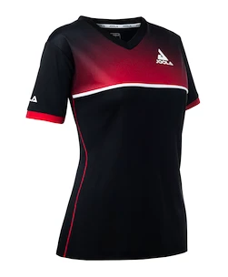 Joola  Lady Shirt Edge Black/Red Női póló