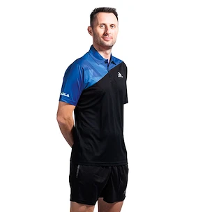 Joola  Shirt Ace Black/Blue Férfipóló