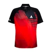 Joola  Shirt Zephir Polo Black/Red Férfipóló