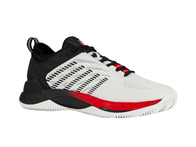 K-Swiss  Hypercourt Supreme 2 HB White/Limo/Red  Férfiteniszcipő