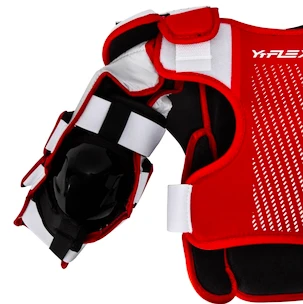 Kapus hoki mellény CCM YTflex 3 White/Red Youth L/XL