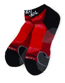 Karakal Socks Quad Density X4 Trainer Red/Black-41-47 Zokni