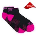 Karakal  Socks X2+ Female Trainer Black/Pink-36-41  Zokni