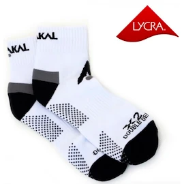 Karakal Socks X2+ Men Ankle White/Black-41-47 Zokni