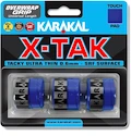 Karakal  X-Tak Overgrip 3er Blue  Felső nyélvédő overgrip