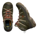 Keen Circadia Mid Wp Dark Olive/Potters Clay  Férfi kültéri lábbelik