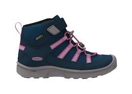 Keen Hikeport 2 Sport Mid Wp Blue Wing Teal/Fruit Dove Gyermek kültéri lábbelik