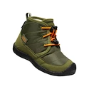 Keen Howser II Chukka Wp Capulet Olive/Russet Orange  Gyermek kültéri lábbelik