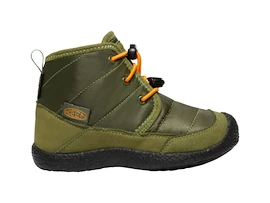 Keen Howser II Chukka Wp Capulet Olive/Russet Orange Gyermek kültéri lábbelik