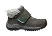 Keen Kootenay IV Mid Wp Steel Grey/Porcelain  Gyermek kültéri lábbelik