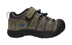 Keen Newport Shoe C Steel Steel Grey/Brilliant Blue  Gyermek kültéri lábbelik US 12