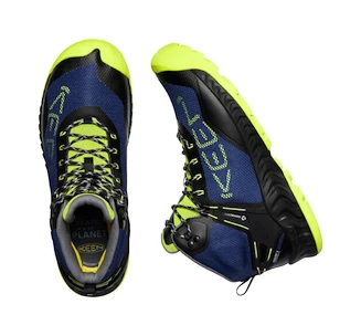 Keen Nxis Evo Mid Wp Black/Evening Primrose  Férfi kültéri lábbelik