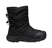 Keen Puffrider Wp Black/Steel Grey  Gyermek kültéri lábbelik US 11