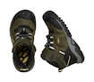 Keen Ridge Flex Mid Wp Dark Olive/Dusky Citron  Gyermek kültéri lábbelik