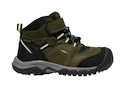 Keen Ridge Flex Mid Wp Dark Olive/Dusky Citron  Gyermek kültéri lábbelik US 12